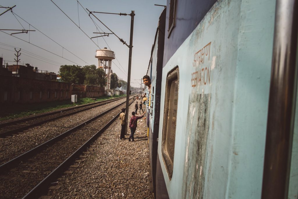 A vida nos trilhos indianos